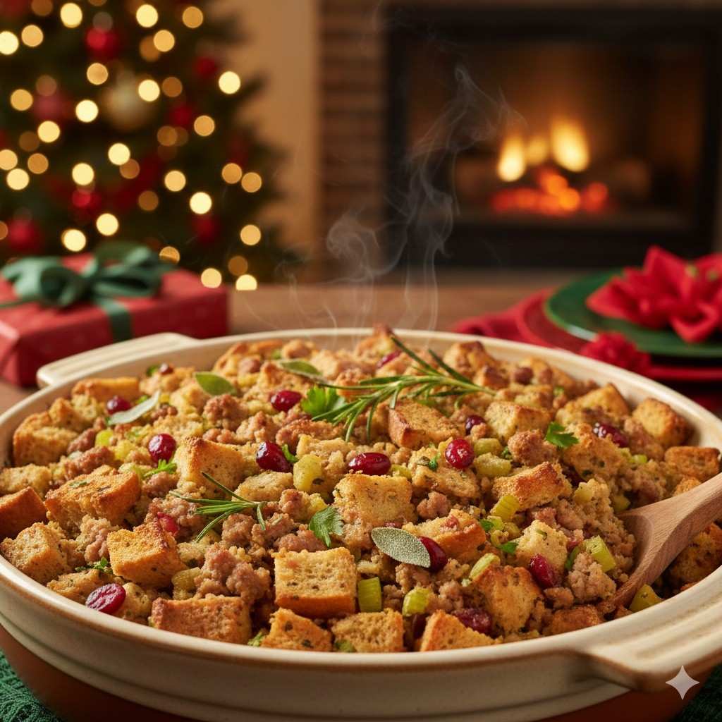savory stuffing for the christmas holidays