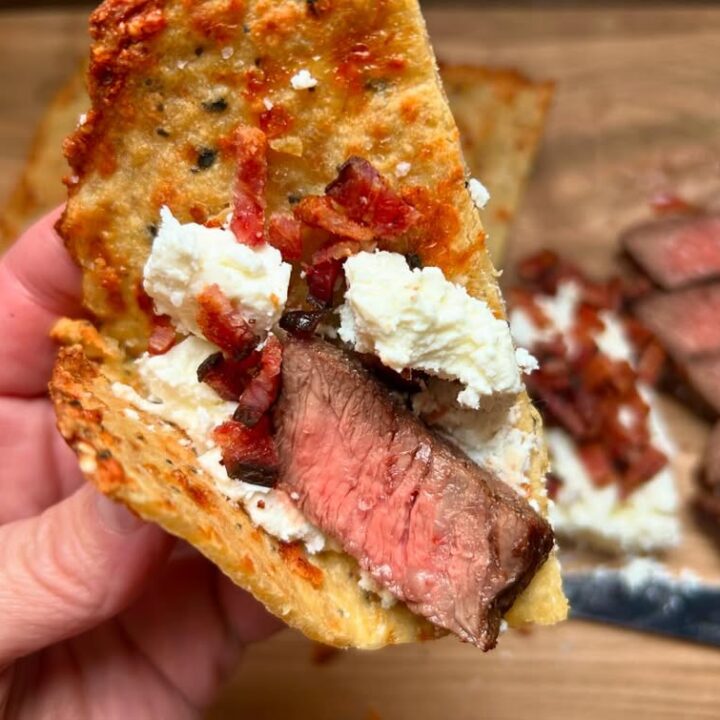 Smoked Sirloin With Cheese
