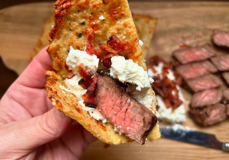 Smoked Sirloin With Cheese