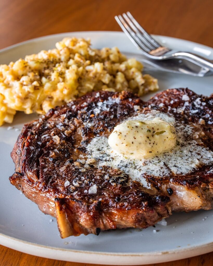 Smoked Sirloin With Smoked Gouda