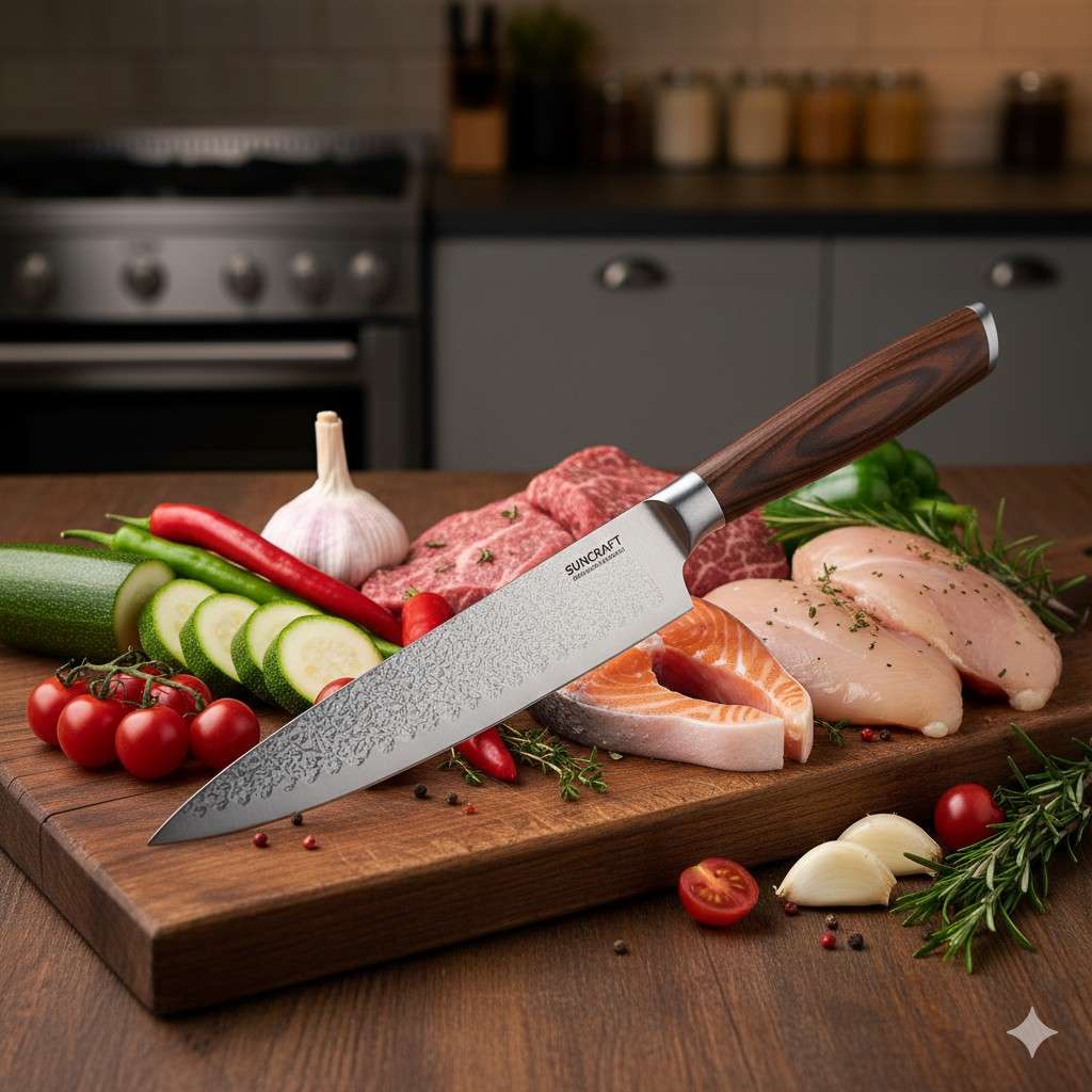 Suncraft Molybdenum Chef’s Knife