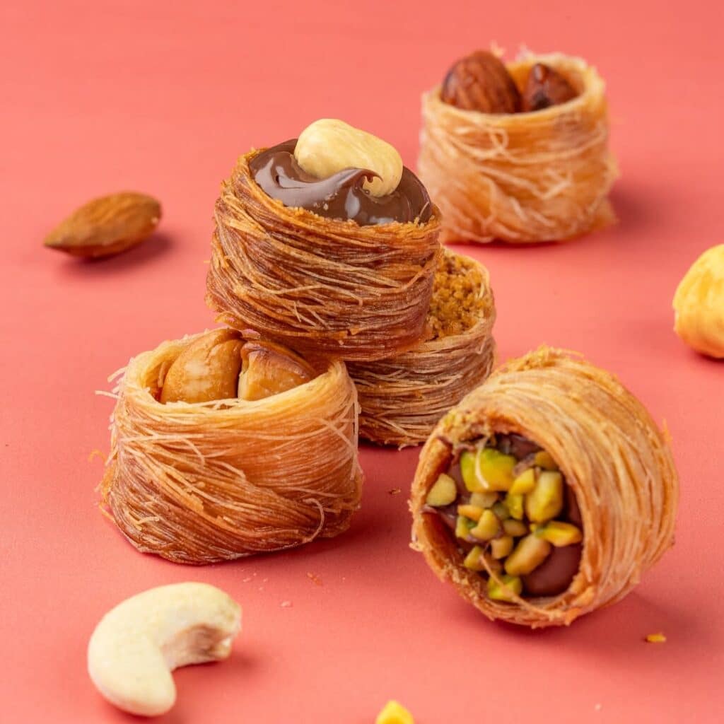 Sweet Baklava Cup Cakes