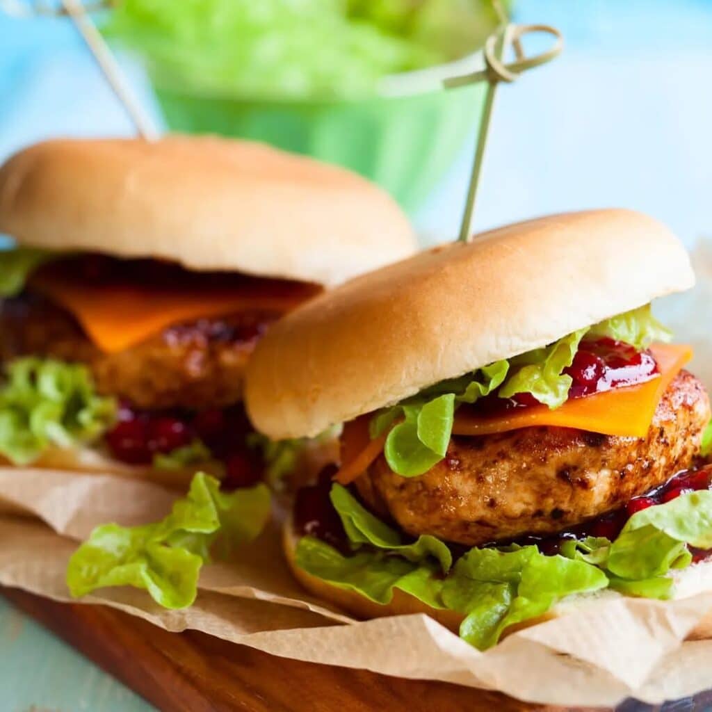 Health-Conscious Bbq: Light &Amp; Lower Fat Bbq Options 2 Turkey Burgers With Fresh Herbs