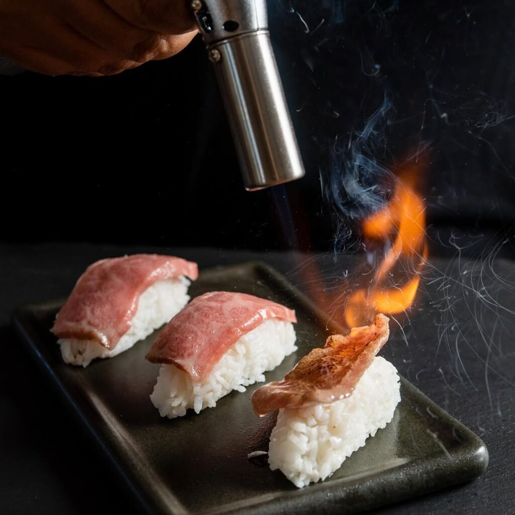 Wagyu Over Rice Balls