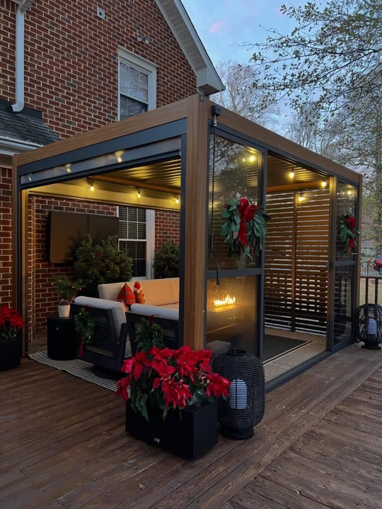 Affordable Modern Outdoor Kitchen