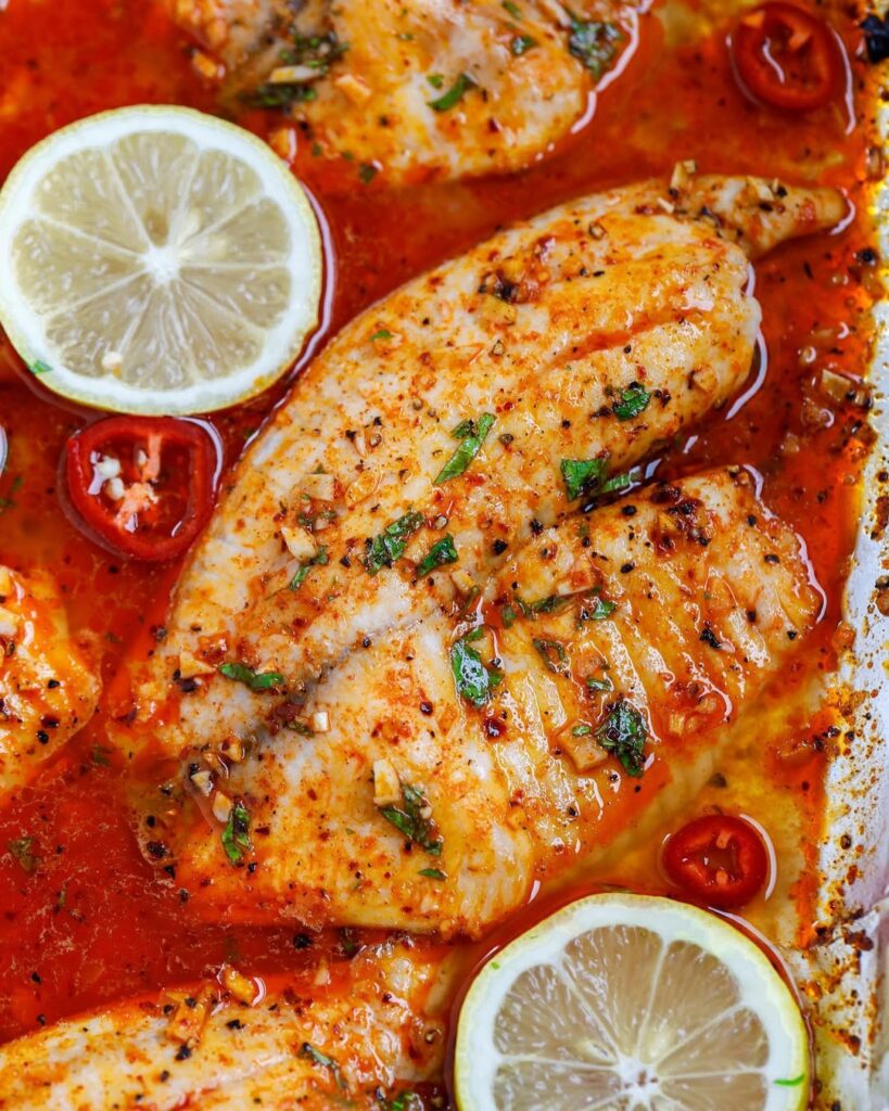 Amazing Baked Tilapia