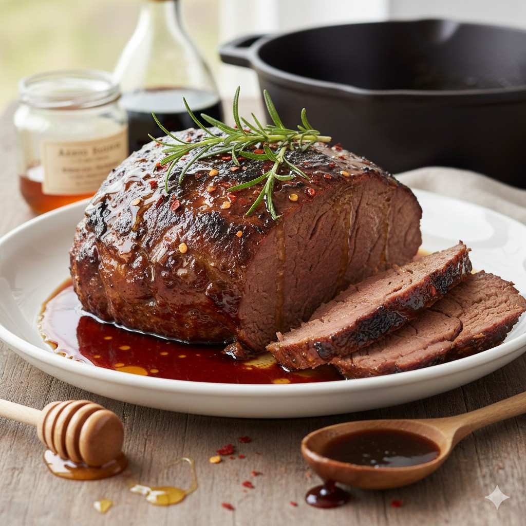 Balsamic And Honey Chuck Roast