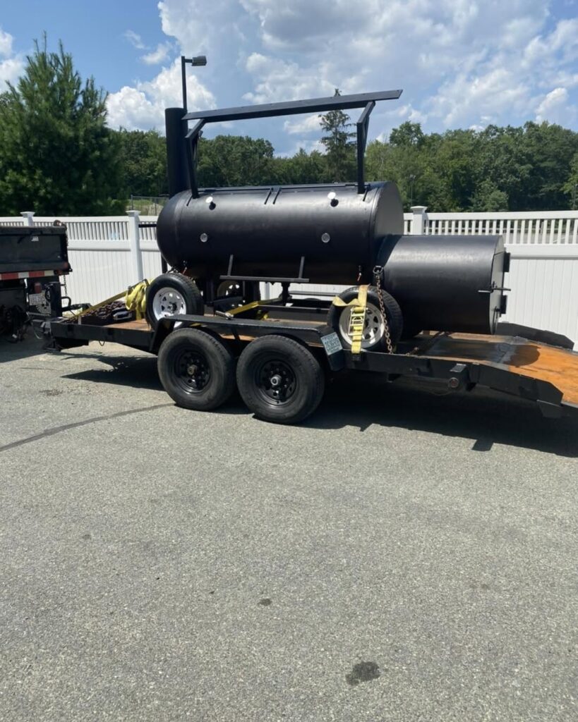 Barrel Type Smoker Grill