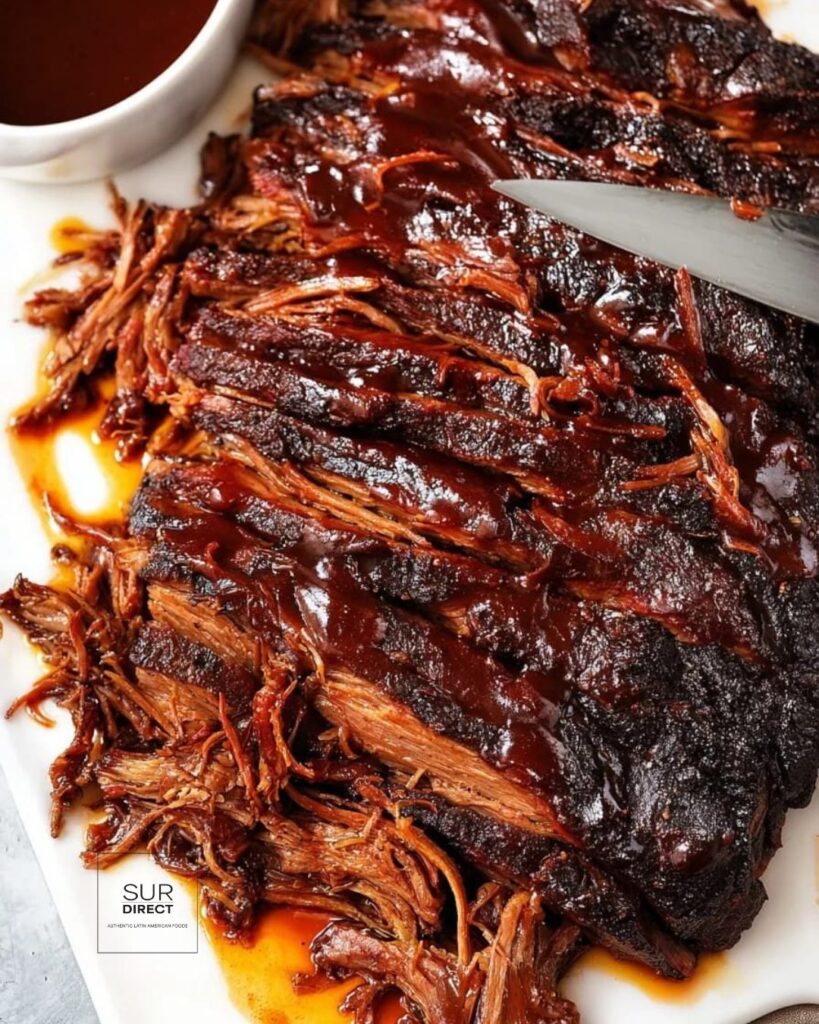 Bbq Style Slow Cooked Chuck Roast