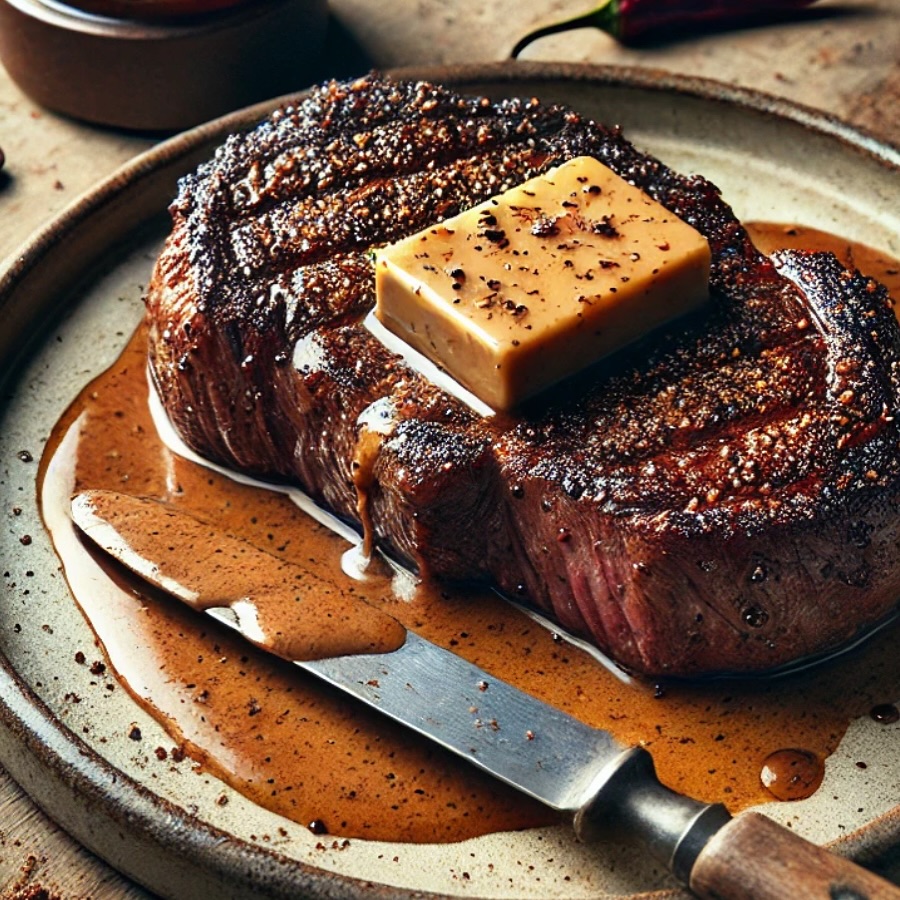 Coffee Rubbed Ribeye