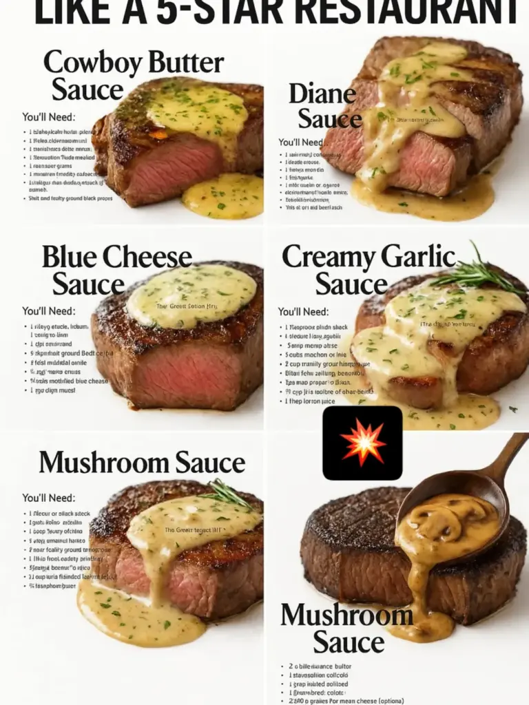 Creative Leftover Steak Sauces
