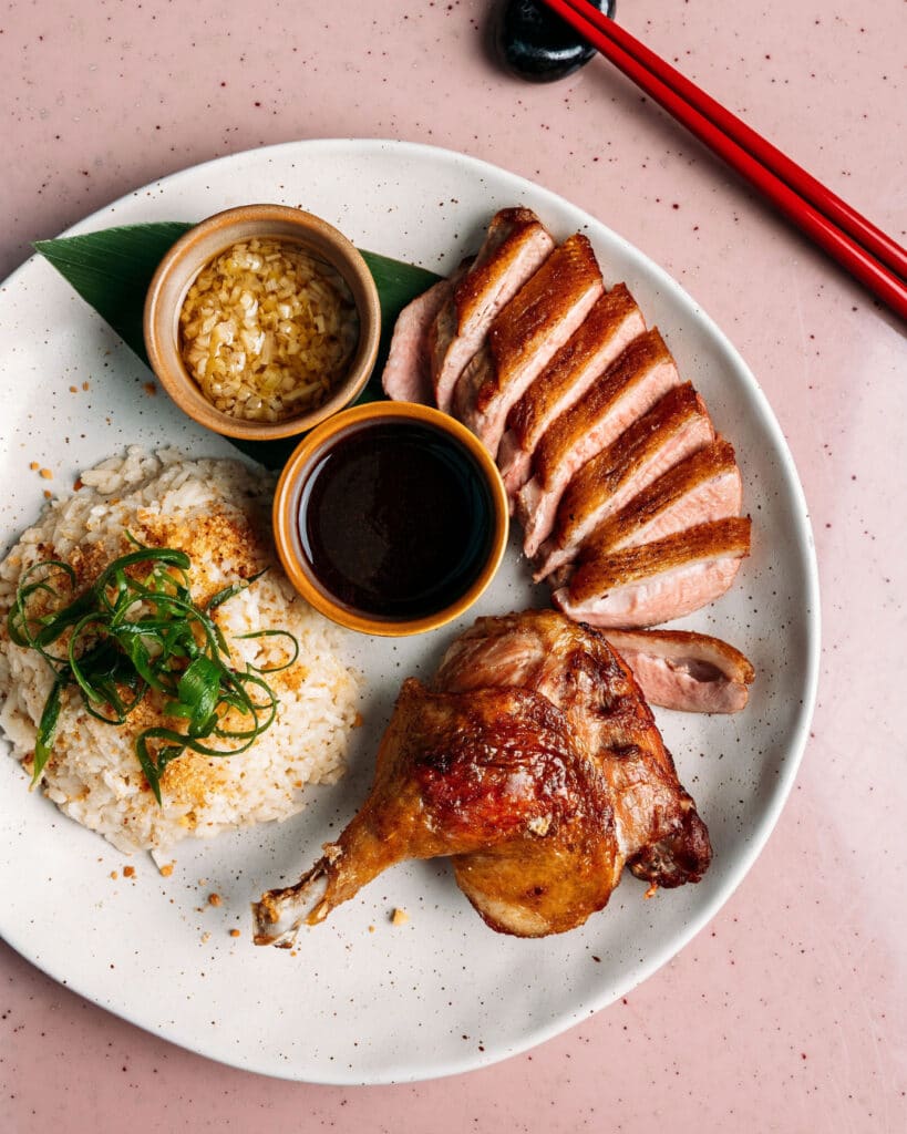 Five Spice Duck With Crispy Skin