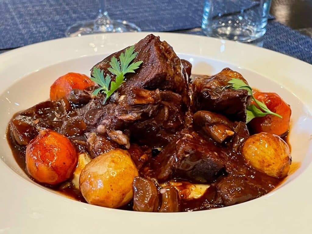 French Version Of The Chuck Roast Boeuf Bourguignon
