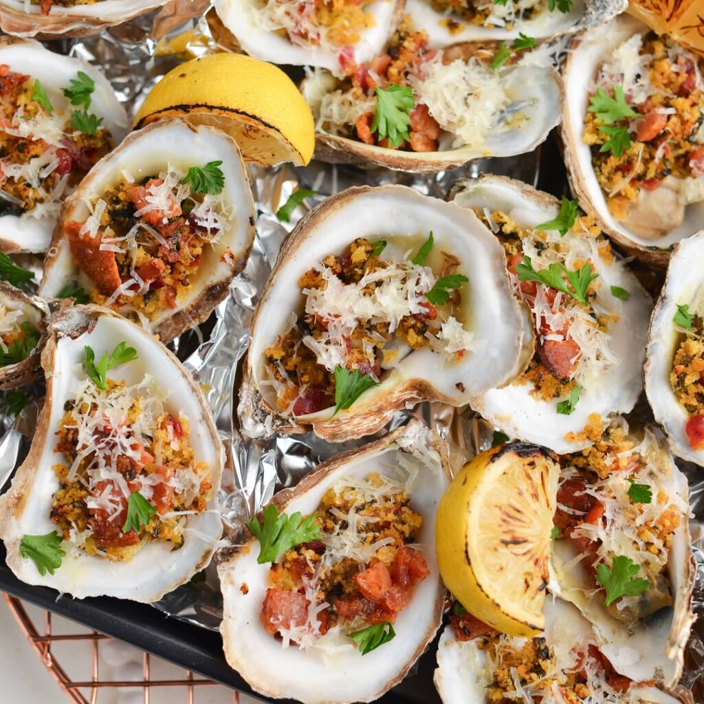 Garlic Butter Oysters