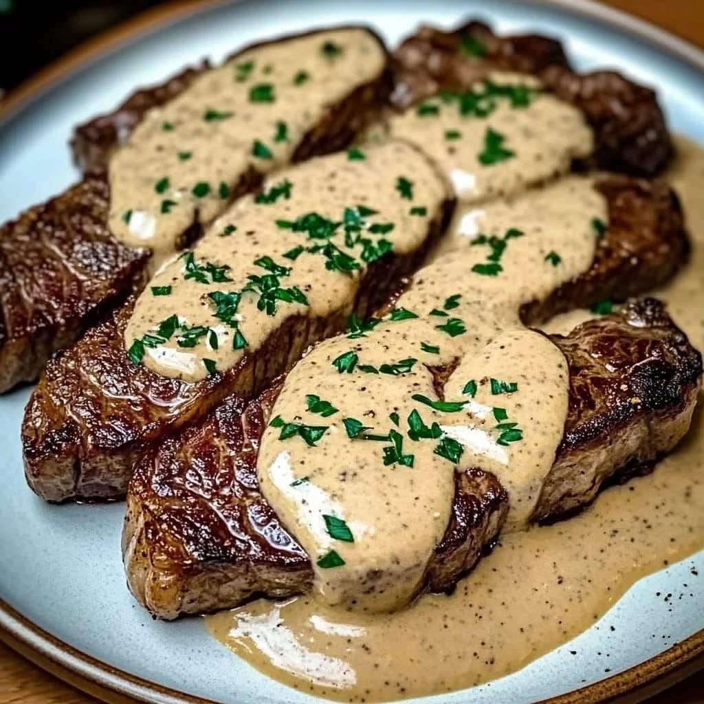 Garlic Butter Ribeye Steak