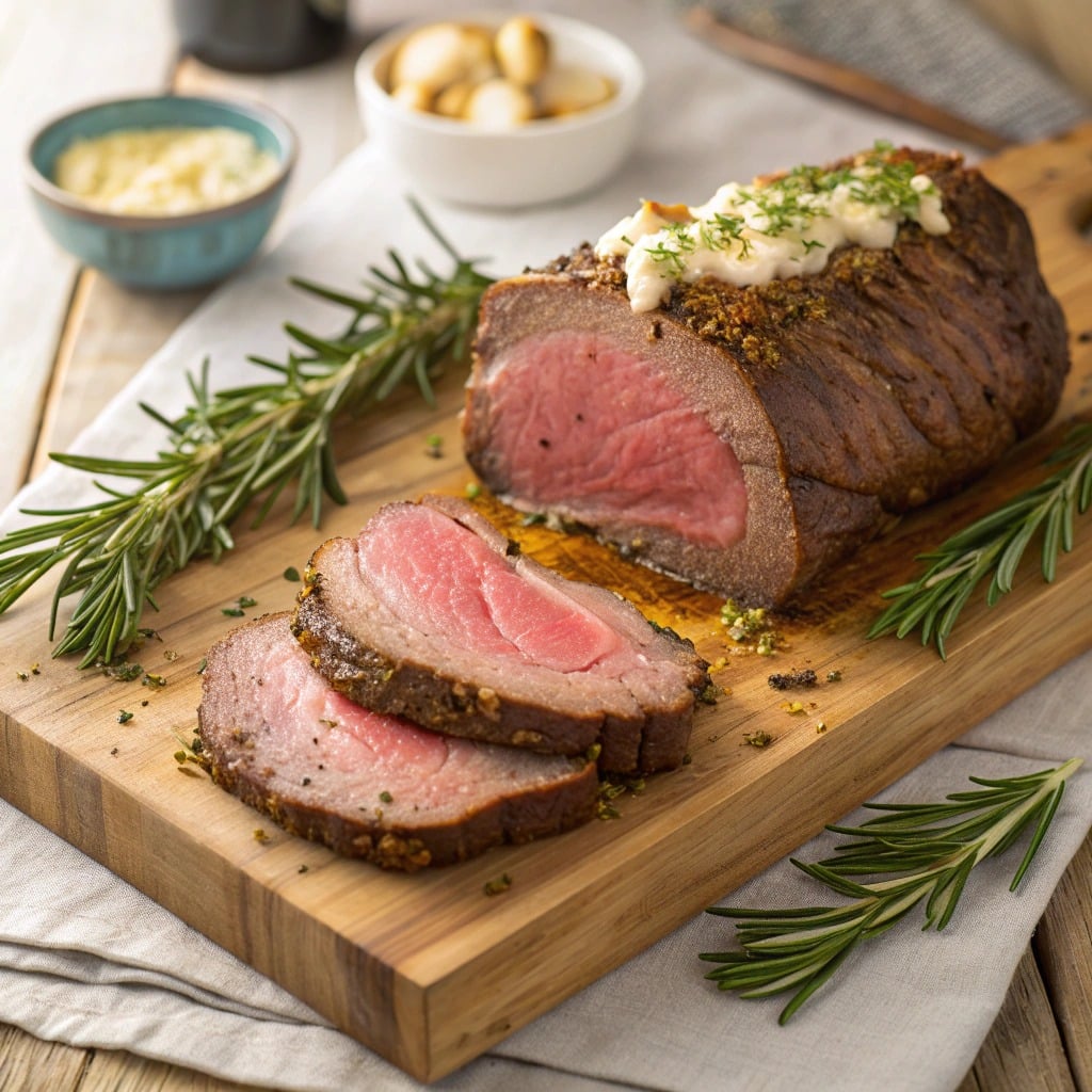 Garlic Herb Butter Chuck Roast