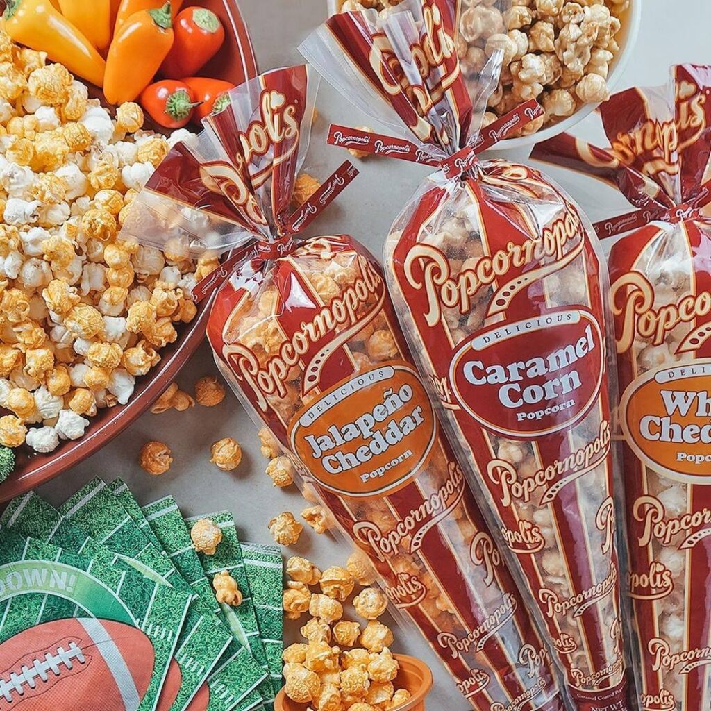 Gourmet Popcorn And Snack Treats