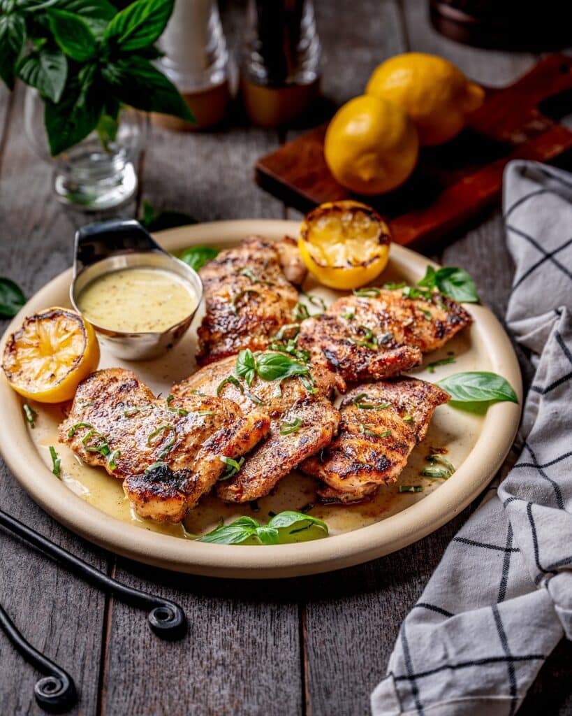 Grilled Italian Chicken With Herbs