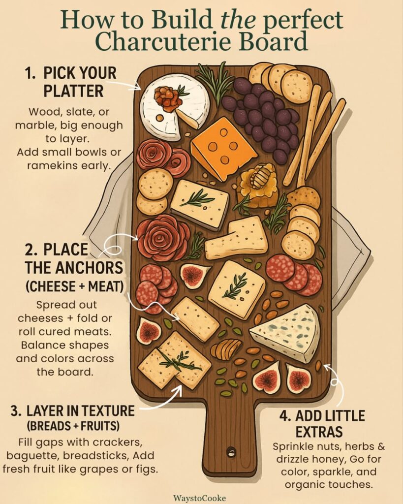 Charcuterie Board Chaos: How To Build One That Actually Gets Eaten 5 How To Build The Perfect Charcuterie Board