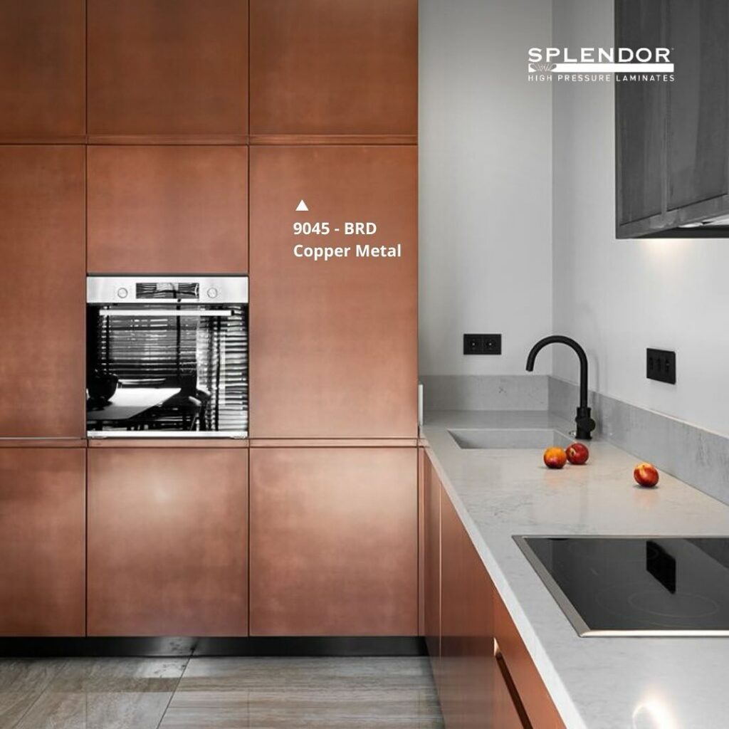 Kitchen With High Pressure Laminate Sheets