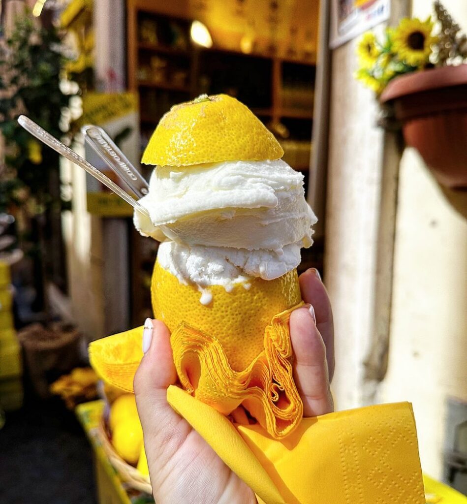 Lemon Sorbet Ice Cream