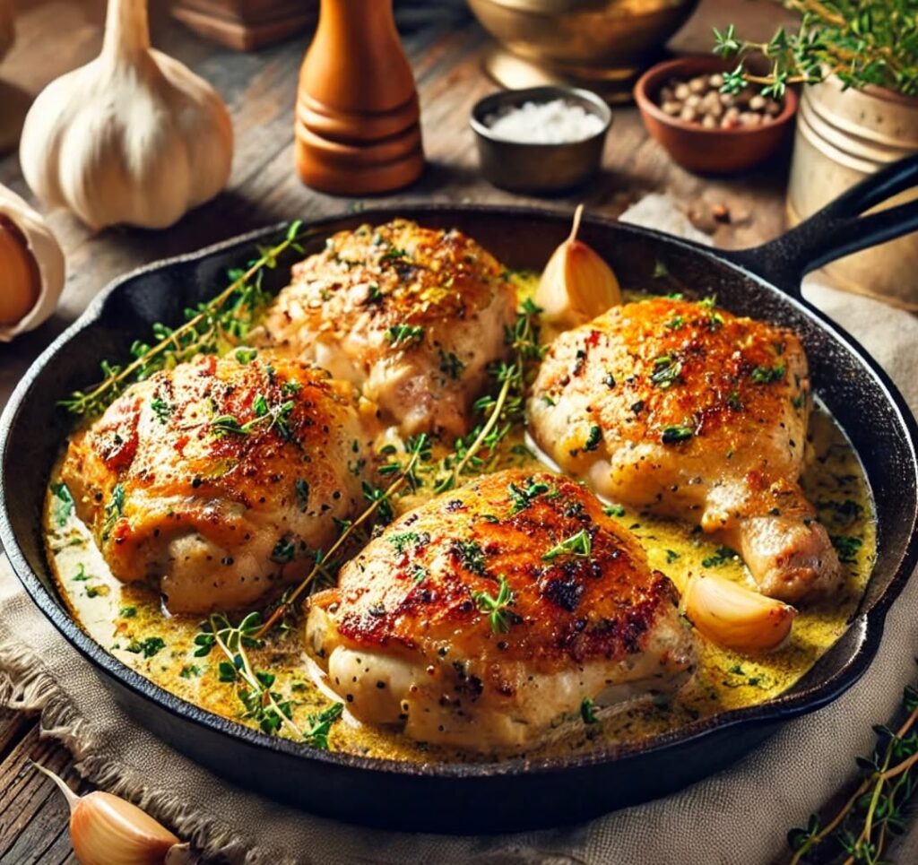 North End Garlic Herb Smoked Chicken