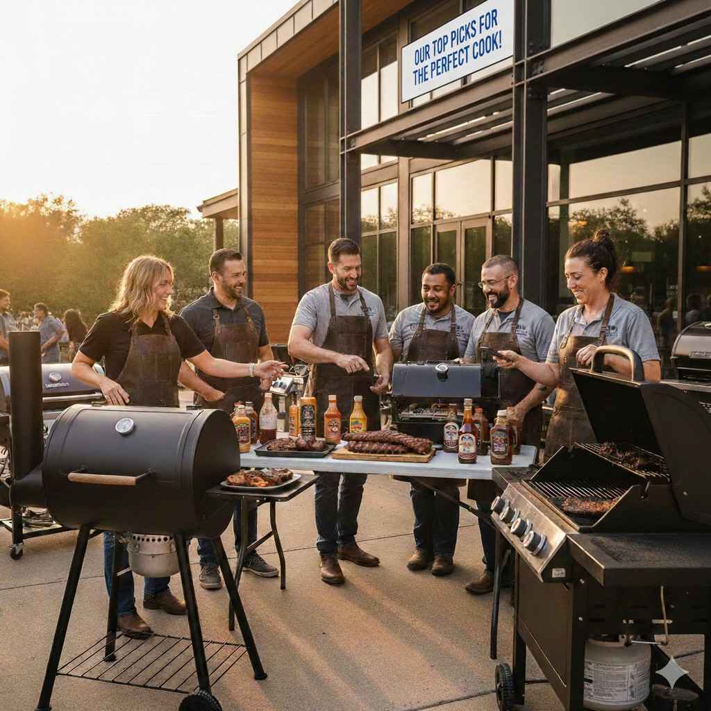 pitmasters discuss about the best grills in the market