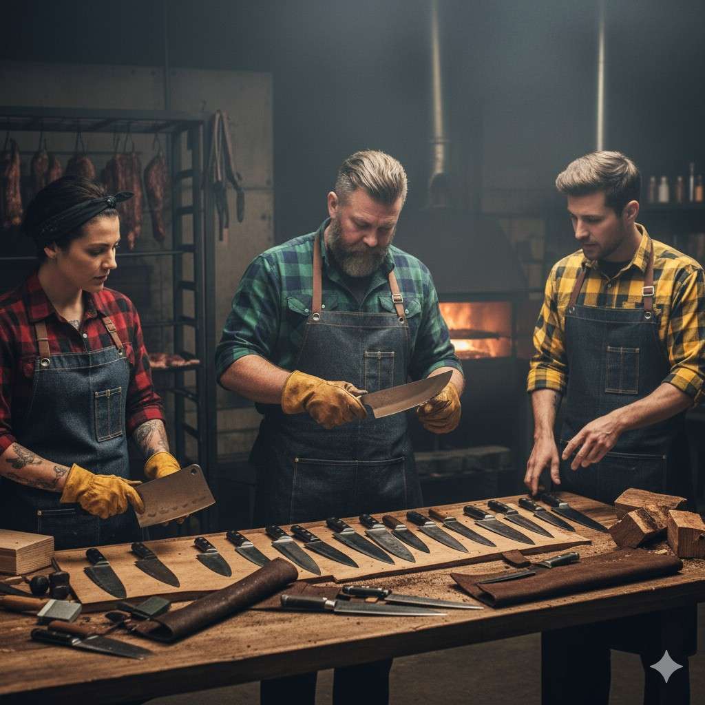 Chef Knife Essentials: Why Every Pitmaster Needs A Quality Chef Knife In Their Bbq Arsenal 4 Pitmasters Selecting Their Preferred Chef’s Knife