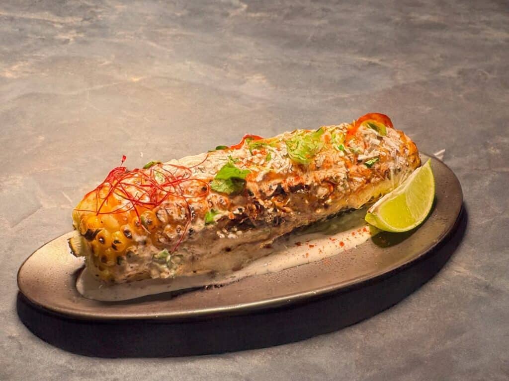 Smoked Corn With Sea Salt And Herb Butter