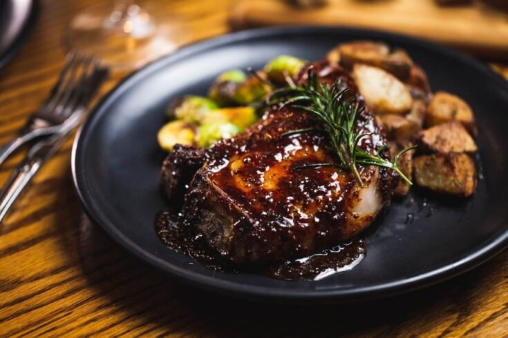 Snoked Pineapple Pork Chops