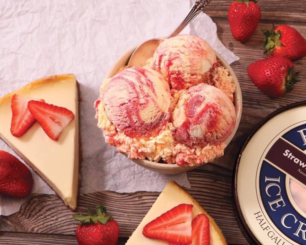 Strawberry Cheesecake Ice Cream