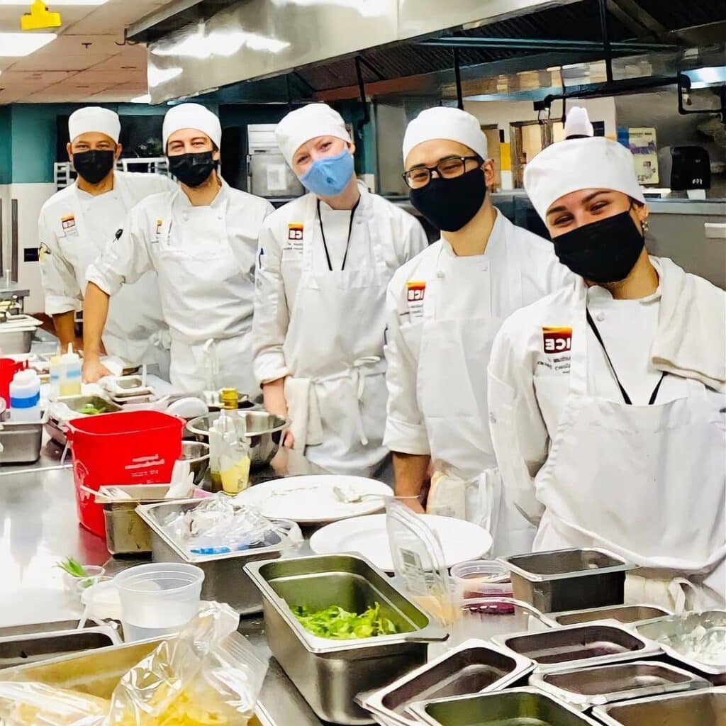 Students From Culinary School