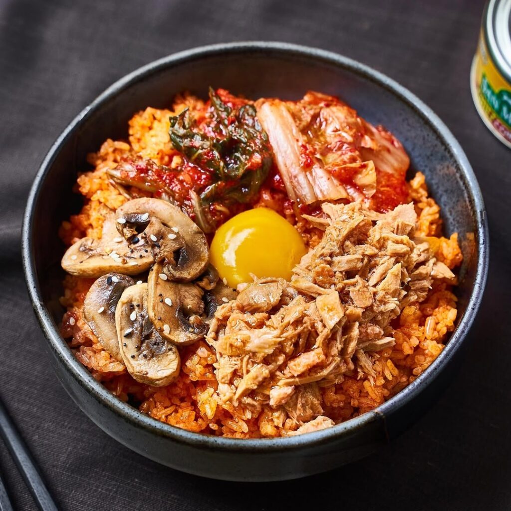 Tuna Egg And Mushroom Recipe