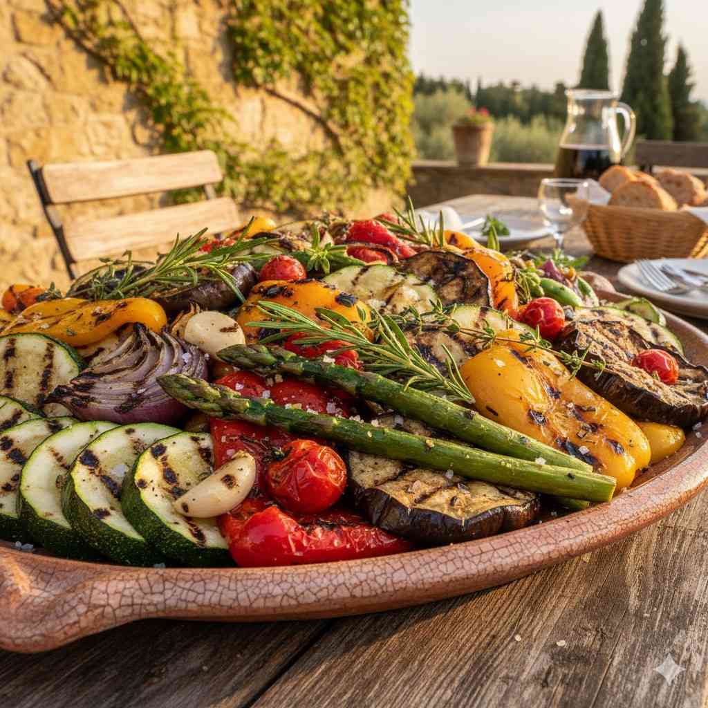 Tuscan Style Grilled Vegetables
