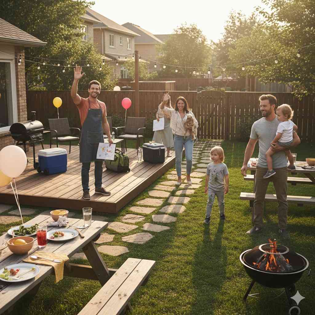 How To Organize A Backyard Bbq Fundraiser Or Block Party 7 Wrapping Up The Backyard Bbq Party