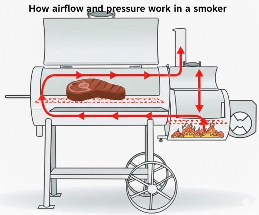 The Physics Of Airflow: Draft, Combustion, And Clean Smoke In Bbq 3 Air Pressure Inside A Smoker
