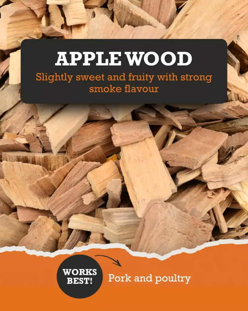 Apple Wood For Bbq Desserts
