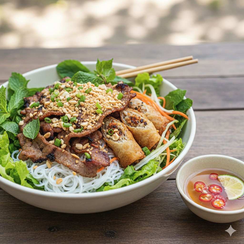 Bún Thịt Nướng A Timeless Vietnamese Staple