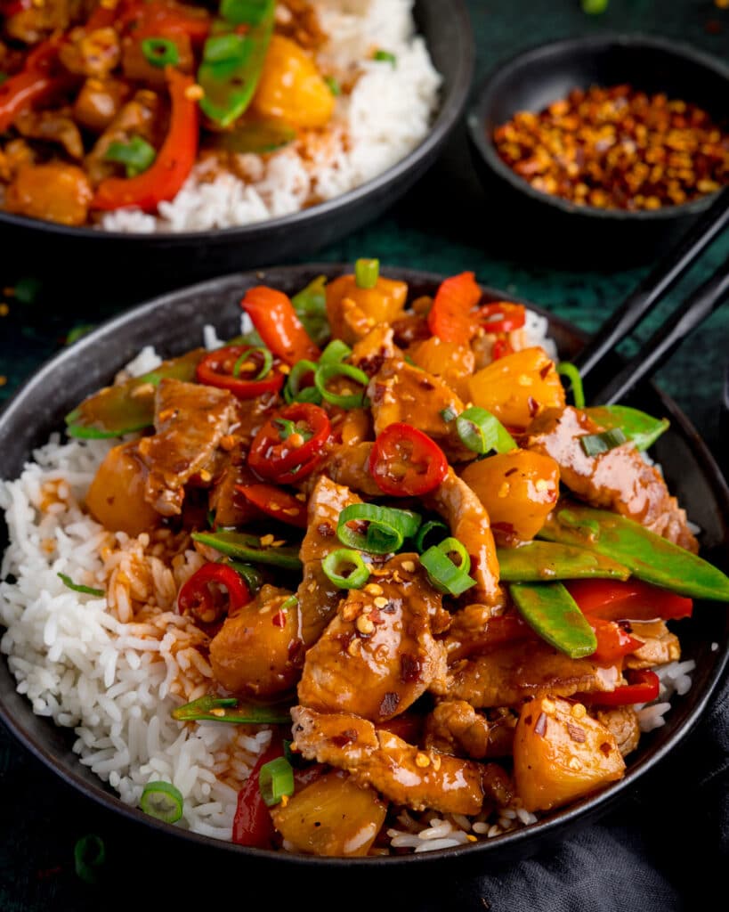 Char Siu Pork With Pineapple Glaze