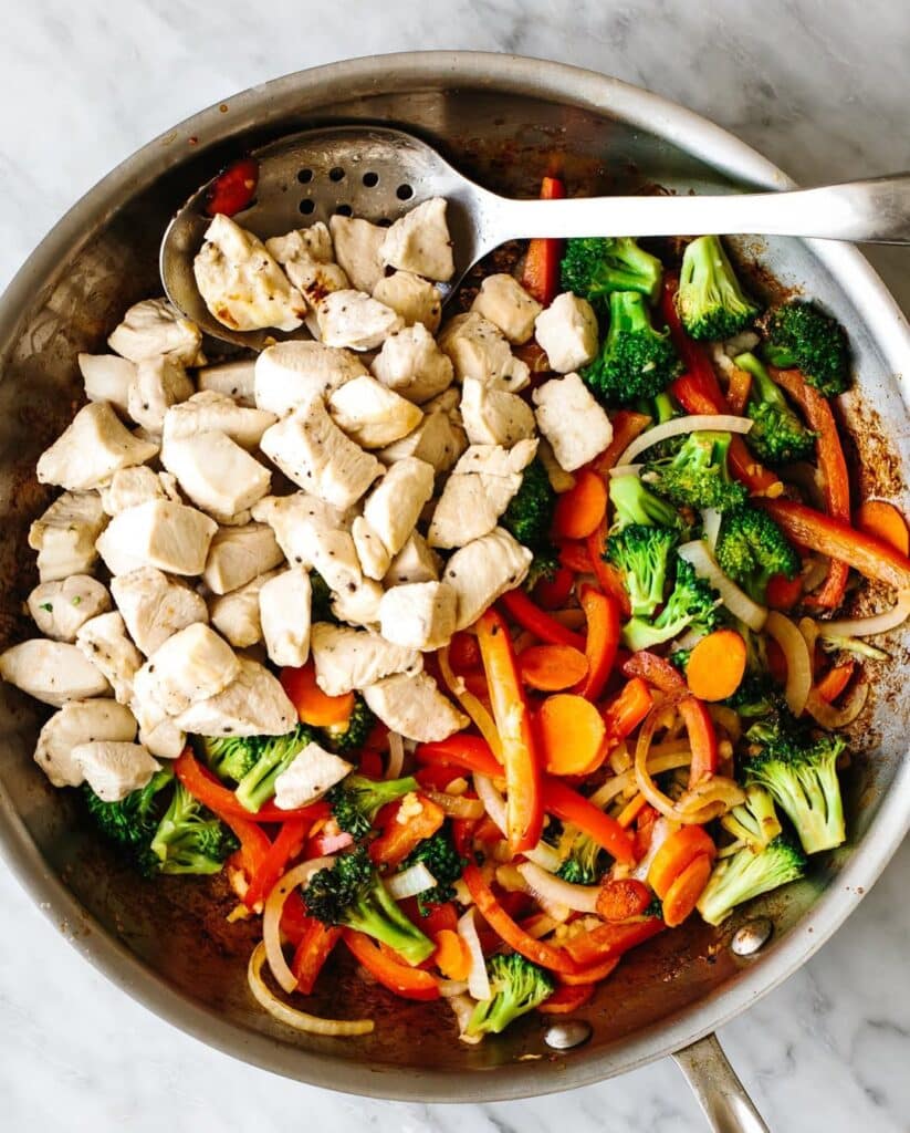 Chicken And Veggie Stir-Fry
