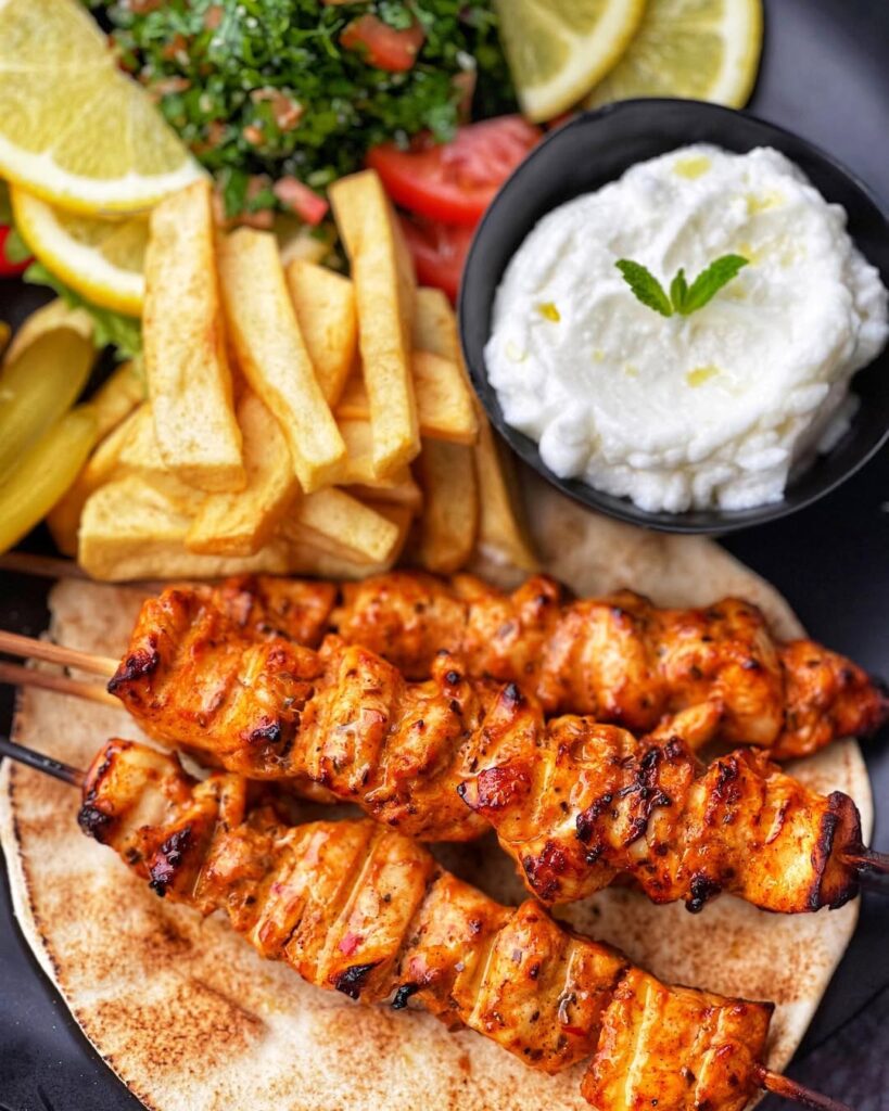 Skewered To Perfection: 12 Middle Eastern Bbq Recipes 1 Chicken Shish Tawook