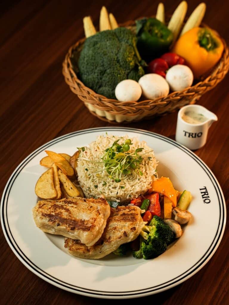 Chili Garlic Fish Plate