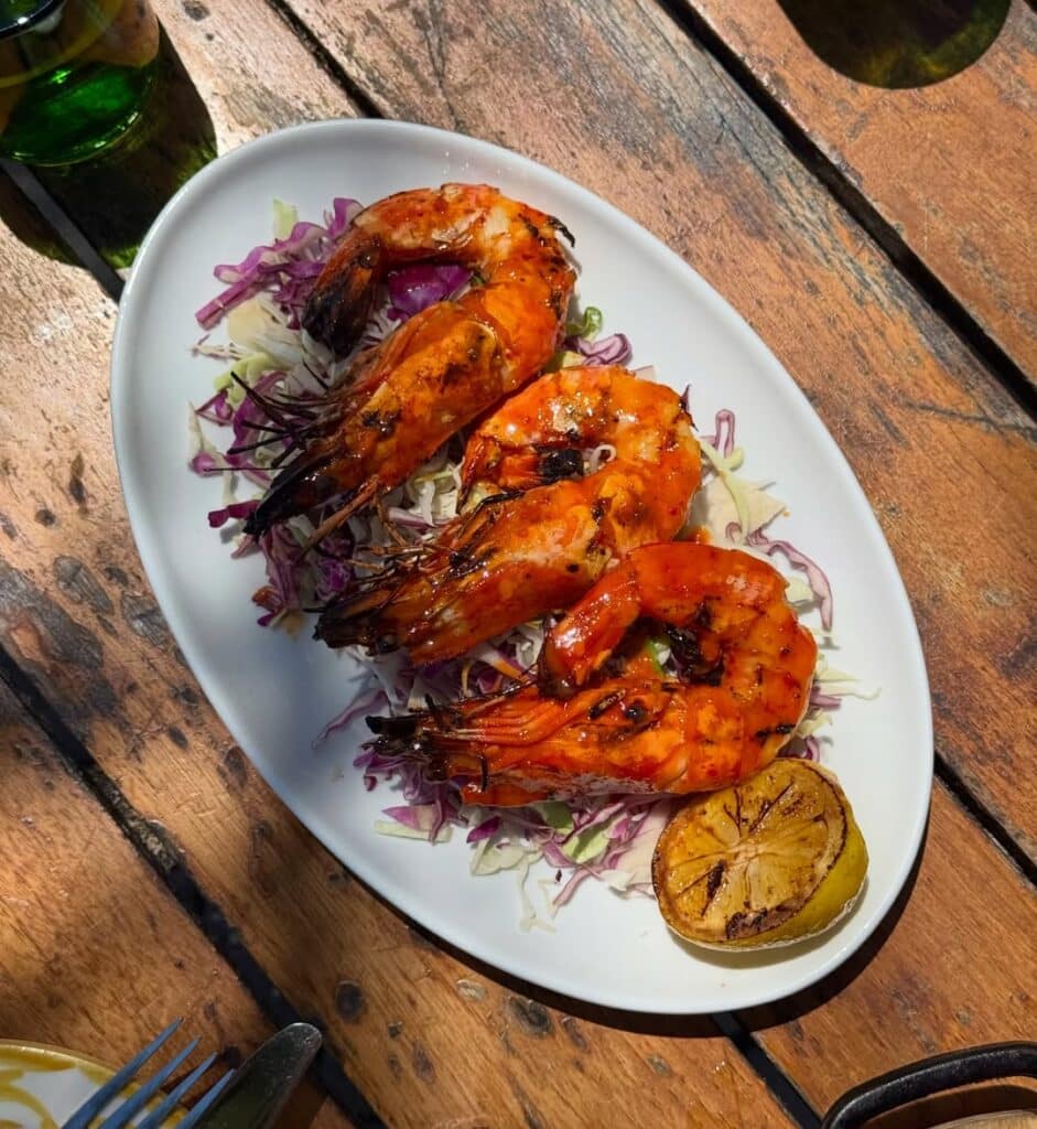 Chinese Five-Spice Grilled Prawns