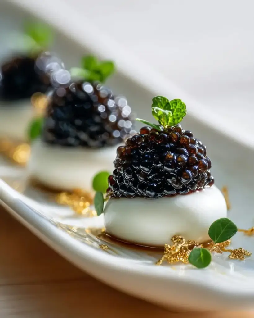 11 Romantic Gourmet Foods For A Perfect Date Night 7 Coffee Caviar On Orange-Kissed Mascarpone Cloud