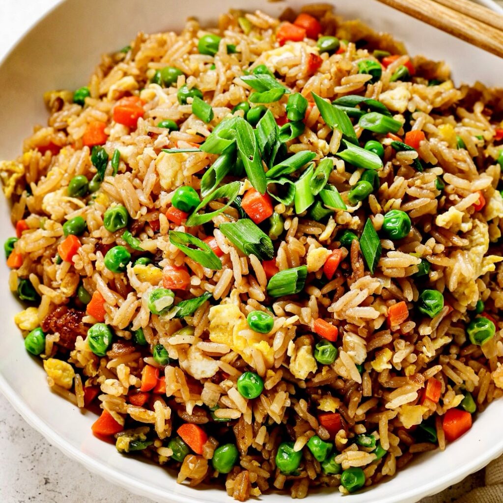 Fry Hard, Eat Well: Leftover Pork Bbq For Breakfast Fried Rice 1 Day Old Rice Turned Into Fried Rice