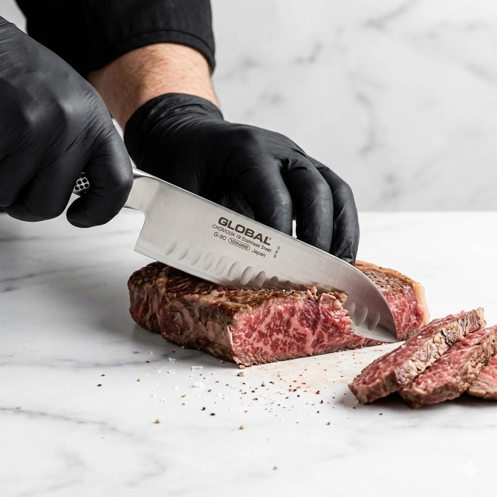 Precision Meets Power: 10 Must-Have Santoku Knives 2 Global G-48 7-Inch Santoku