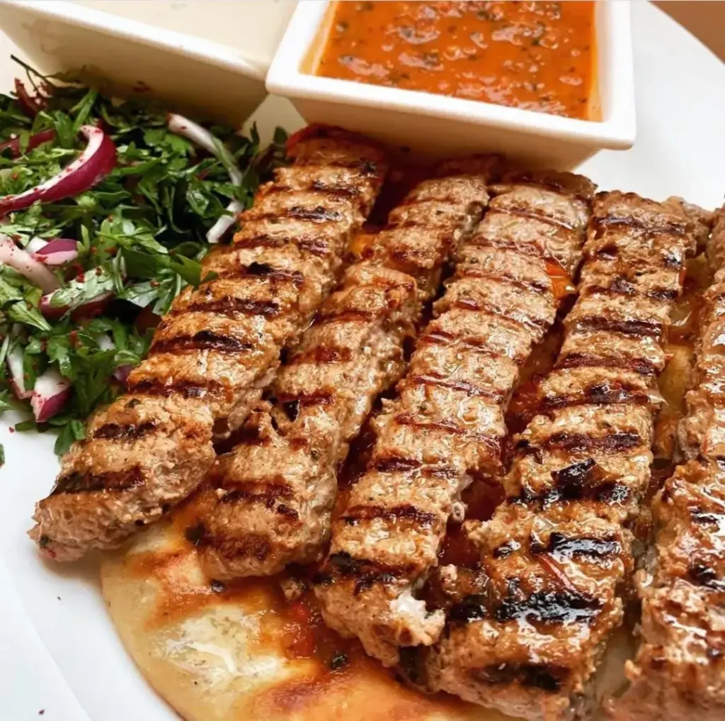 Skewered To Perfection: 12 Middle Eastern Bbq Recipes 12 Grilled Kafta With Tahini Drizzle