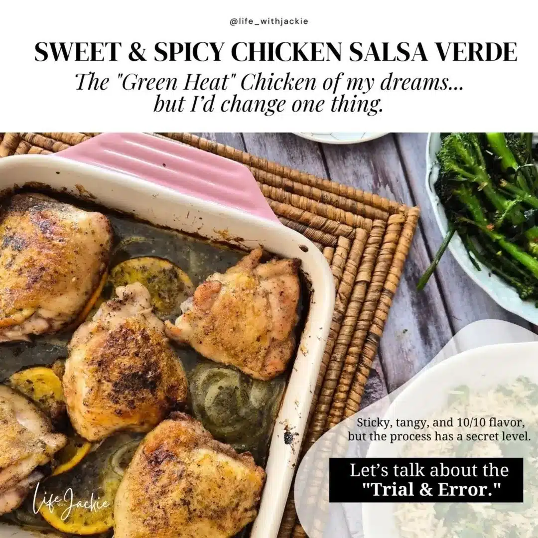 herb-loaded salsa verde chicken