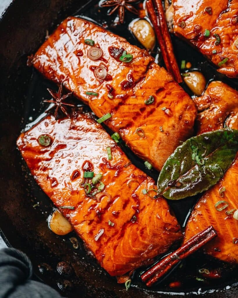 Flame-Kissed Love: 14 Bbq Dishes For Valentine’s Day 5 Honey-Glazed Bbq Salmon