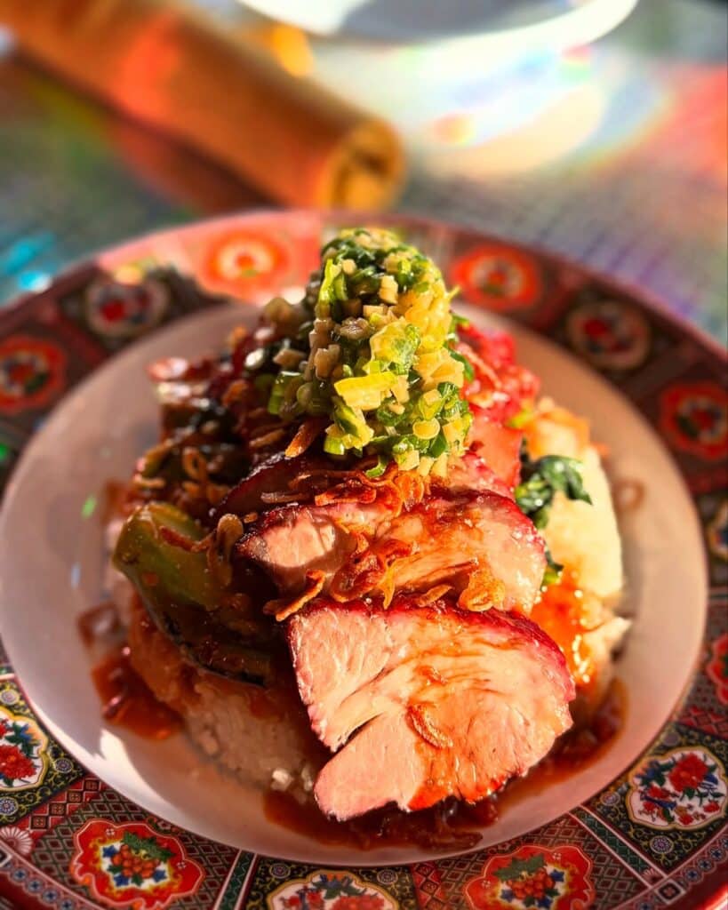 Honey Glazed Char Siu Pork Shoulder